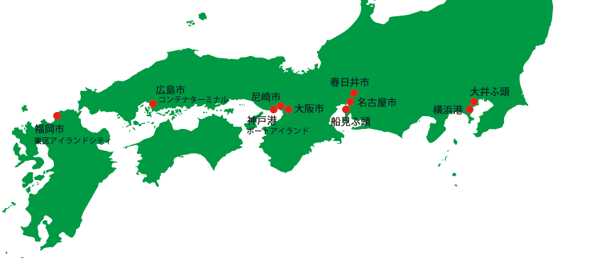 ヒアリ生息地・確認地