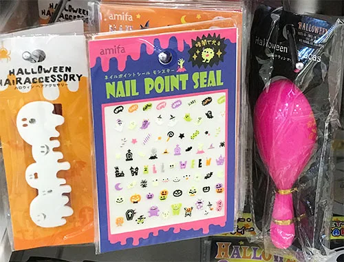 ネイルシール、ヘアアクセ、マラカス
