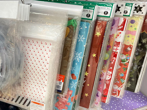 100均 クリスマスラッピング